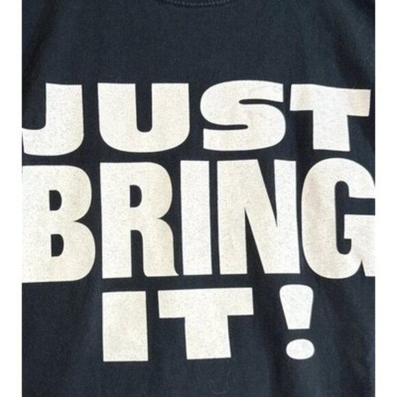 WWF WWE Vintage Original The Rock OG Just Bring It Shirt Size Large Wrestling - Picture 4 of 8